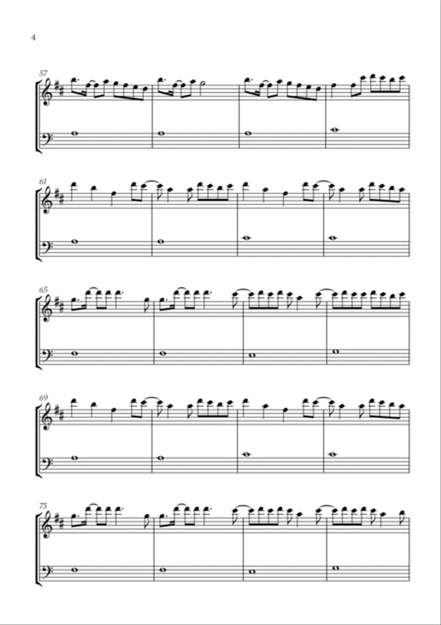Señorita B-Flat Clarinet scores gallery preview page 4
