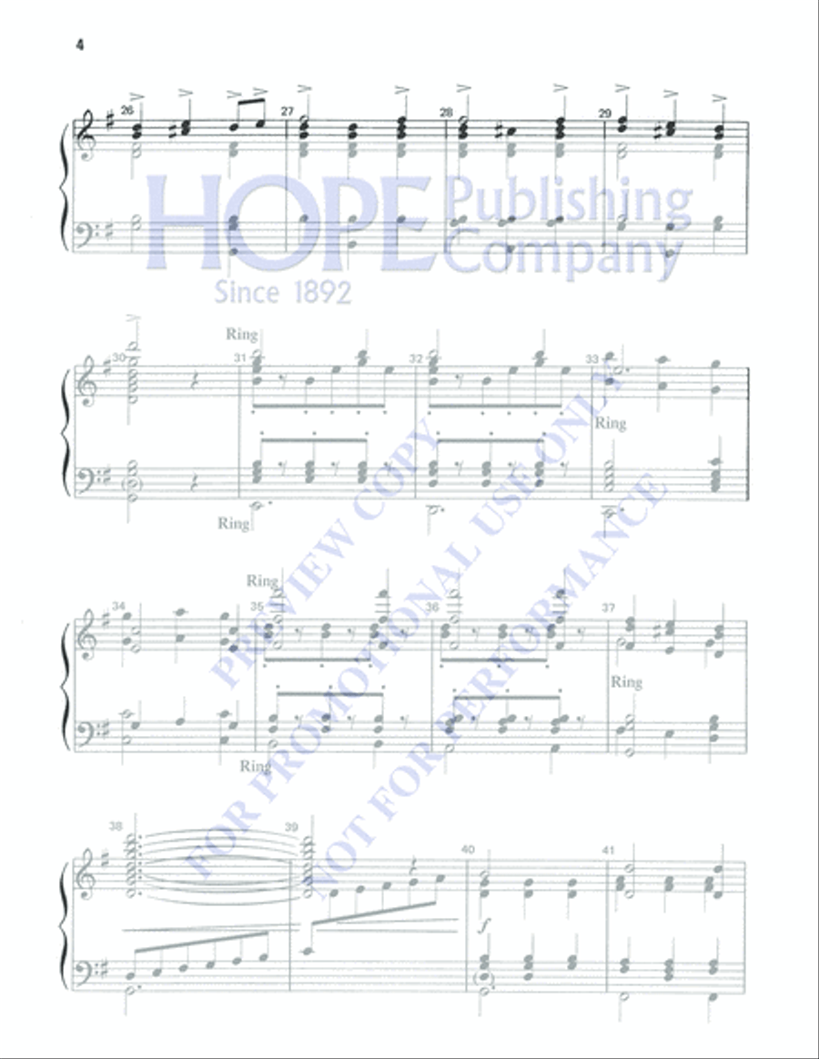 Easter Song 5-Octaves scores gallery preview page 4