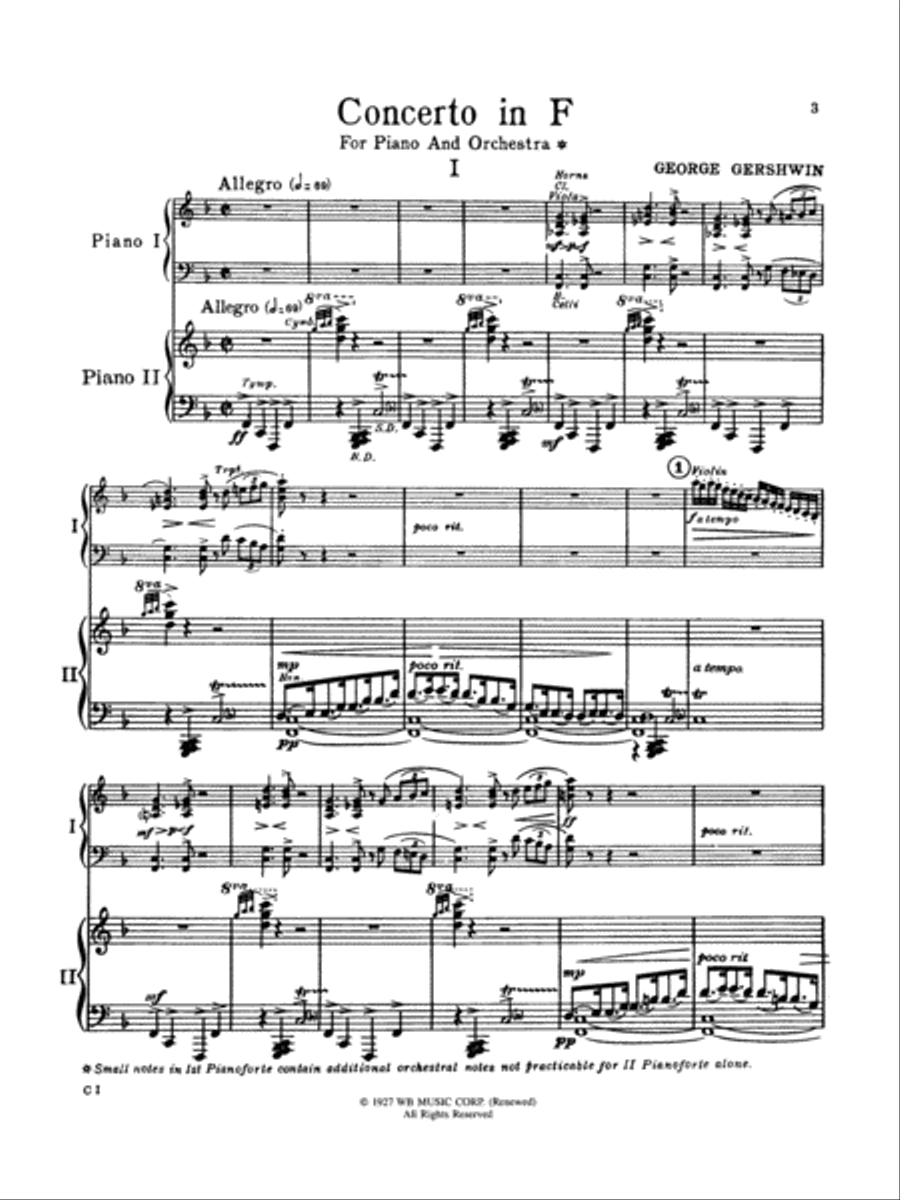 Concerto in F Small Ensemble scores gallery preview page 2