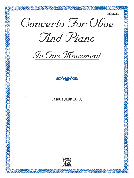 Concerto for Oboe and Piano (in One Movement)