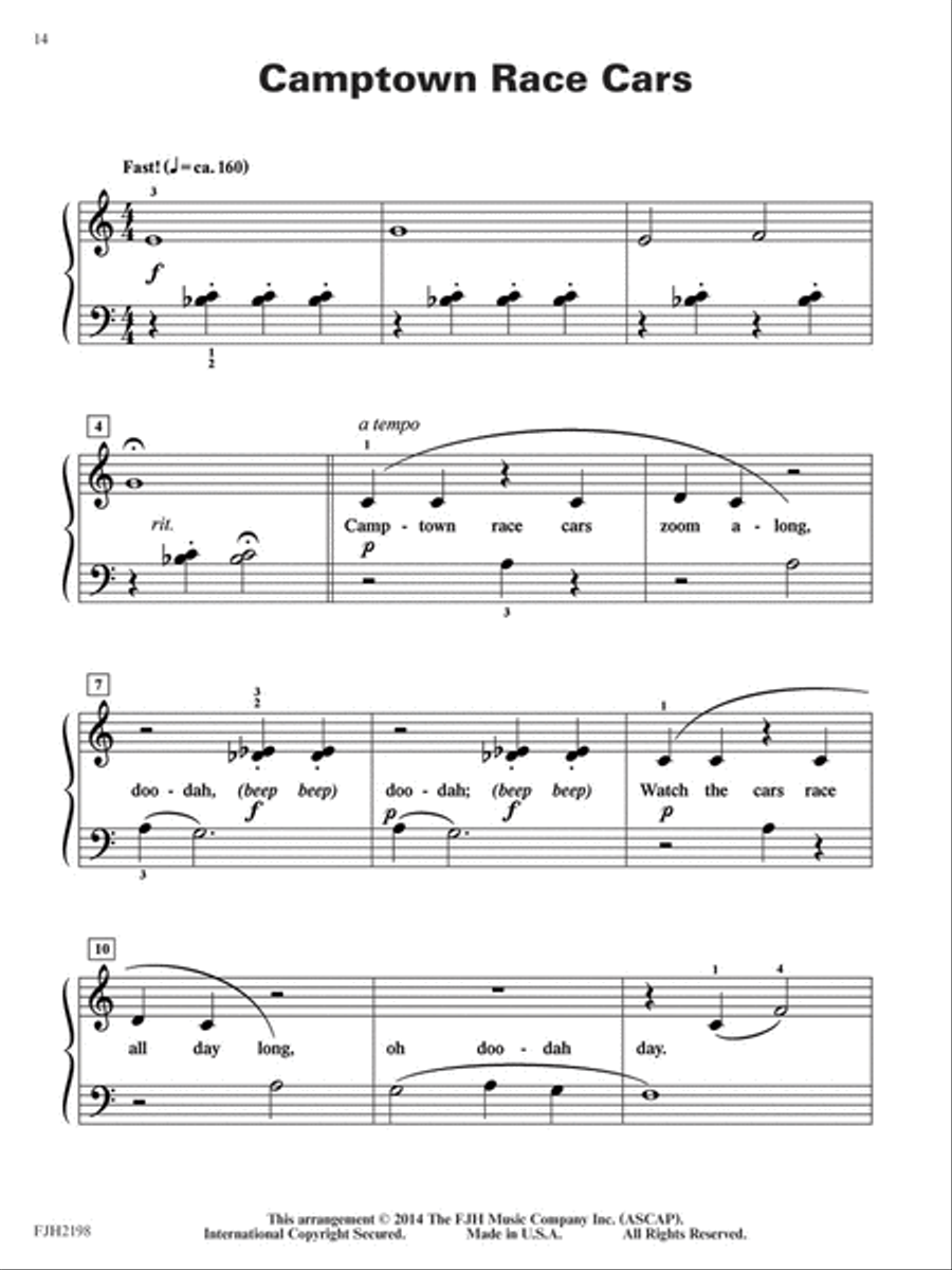 Fractured Folk Songs Piano Method scores gallery preview page 3