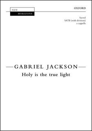 Book cover for Holy is the true light