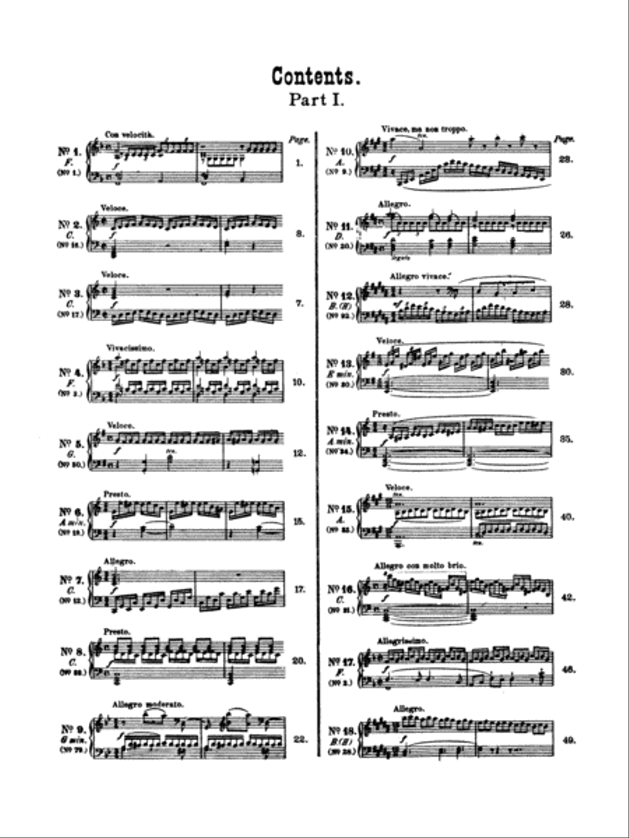 Gradus ad Parnassum, Volume I Piano Method scores gallery preview page 5