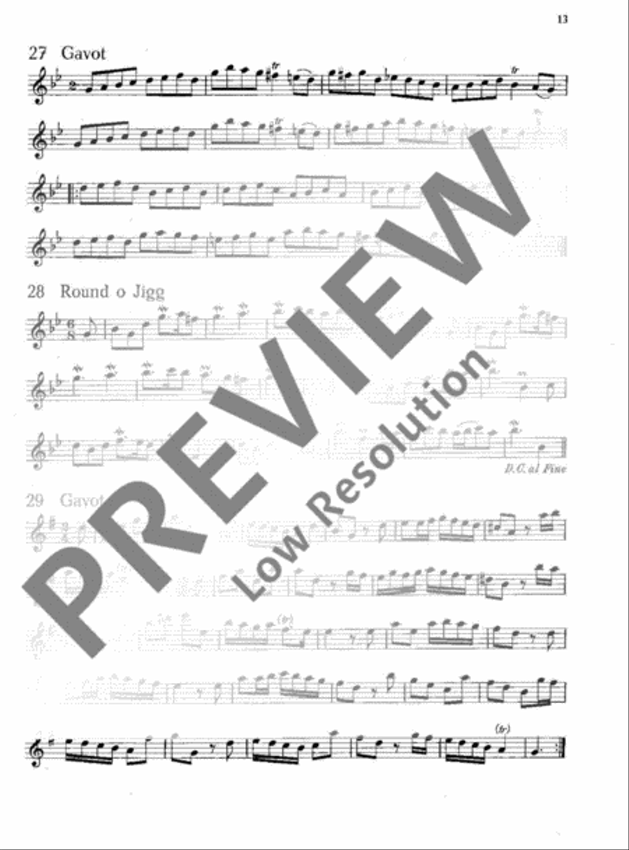 The Flute Master Flute scores gallery preview page 14