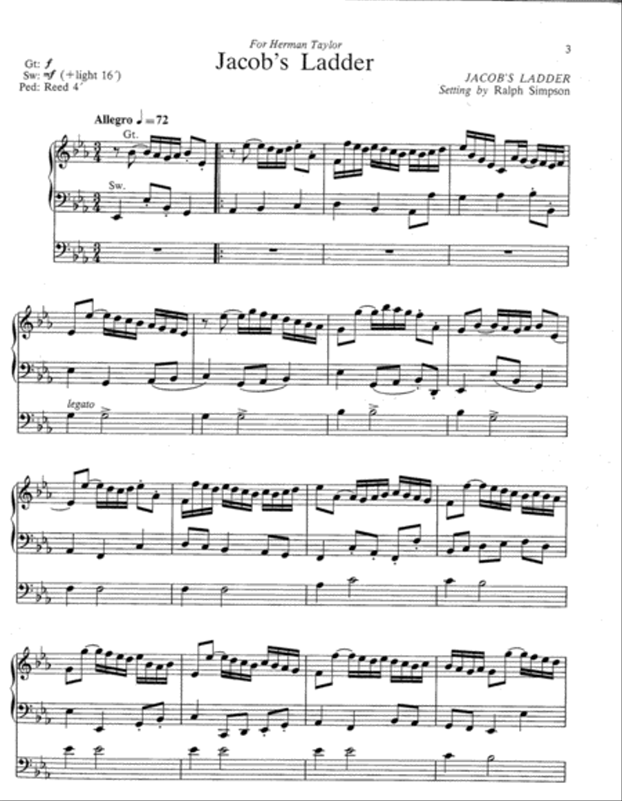 Two Spirituals for Organ Two Spirituals for Organ Organ Solo scores gallery preview page 2