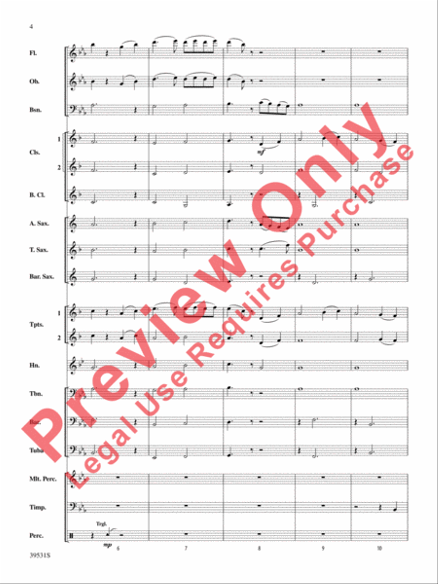 Pure Imagination (from Willy Wonka and the Chocolate Factory) Concert Band scores gallery preview page 5