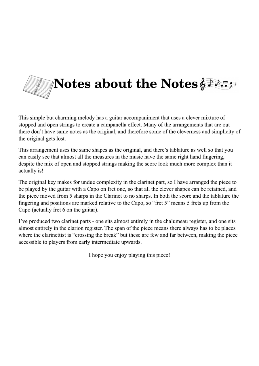 If Clarinet scores gallery preview page 3