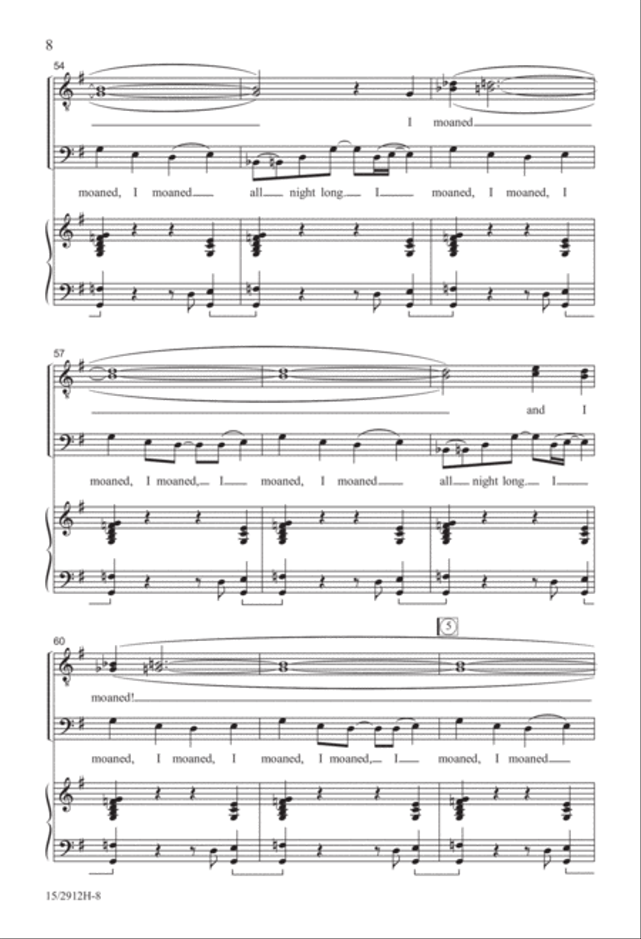 Until I Found the Lord Until I Found the Lord TTBB scores gallery preview page 9