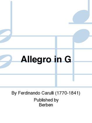 Allegro in G