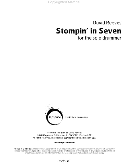 Stompin' in Seven image number null