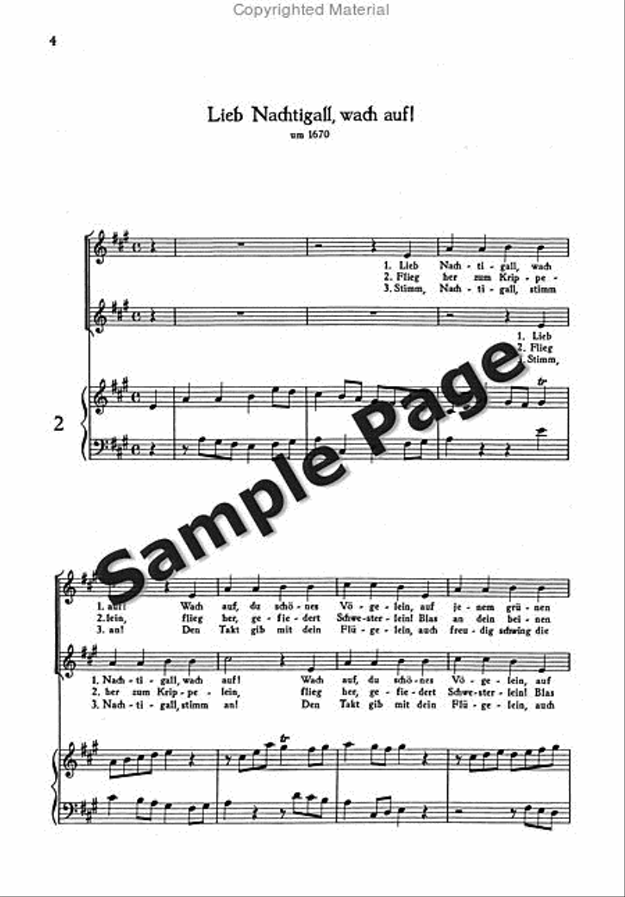 Weihnachtslieder 6 Sop/pf SA scores gallery preview page 5