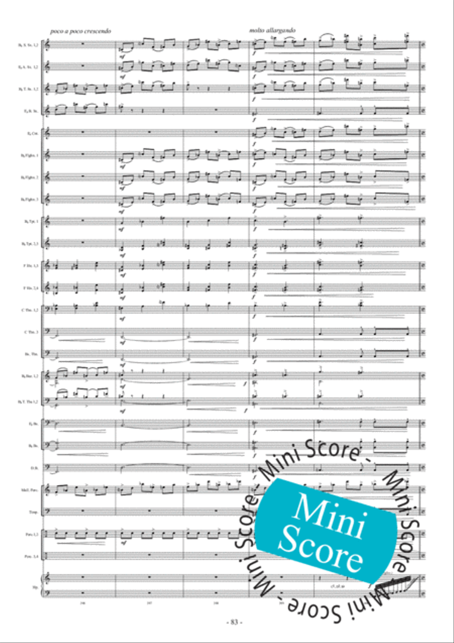Migyur Fanfare Band scores gallery preview page 89