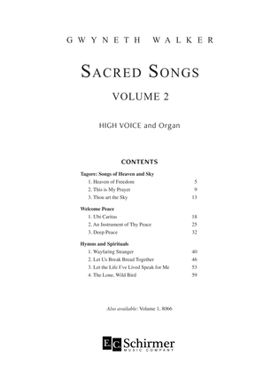 Sacred Songs, Volume 2