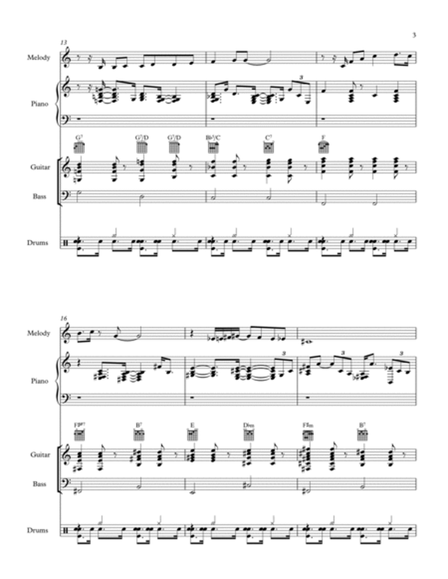 Reformed Rogue (Complete Jazz Score Arrangement) - Score Only image number null