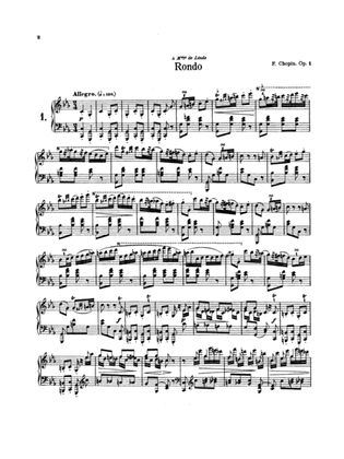 Chopin: Rondos (Ed. Franz Liszt)