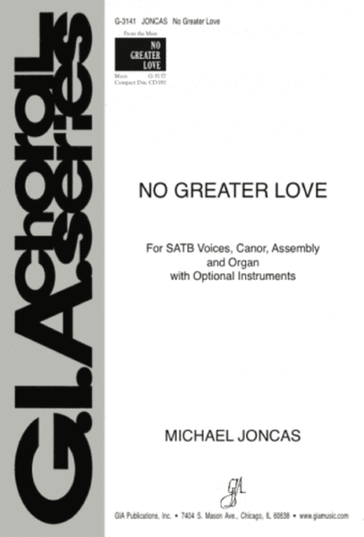 No Greater Love (Full Score)