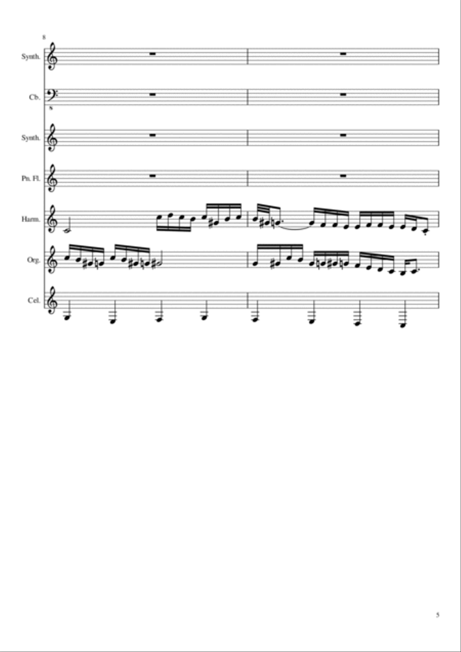BarunContemplativeAndTensionMusic Small Ensemble scores gallery preview page 5