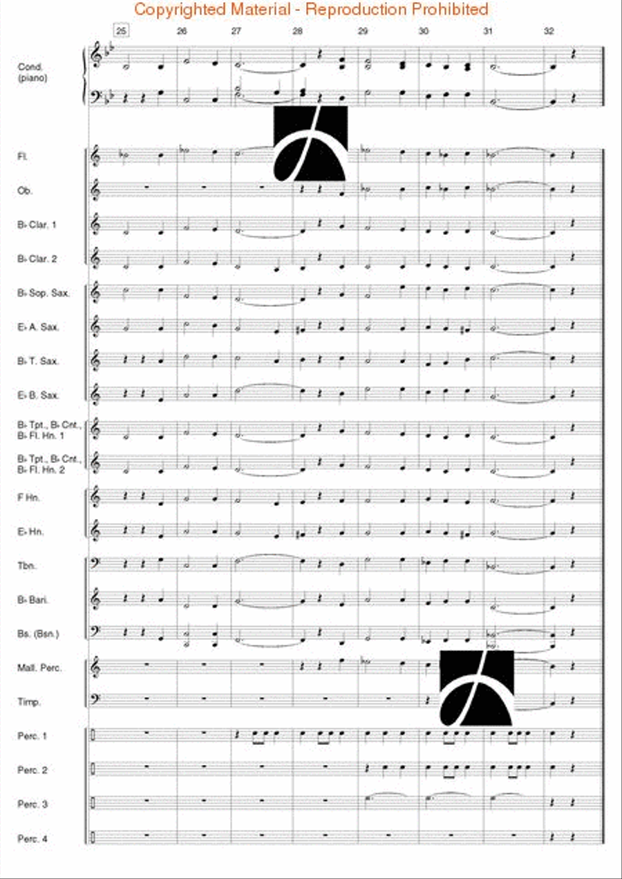 Band Time Christmas Concert Band scores gallery preview page 6