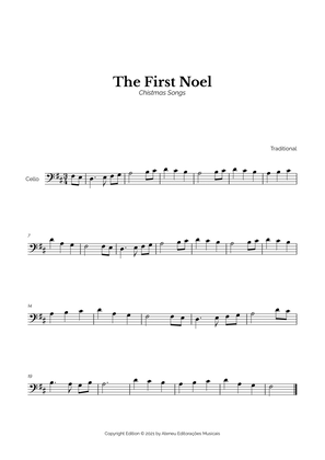 The First Noel for Easy Cello Solo