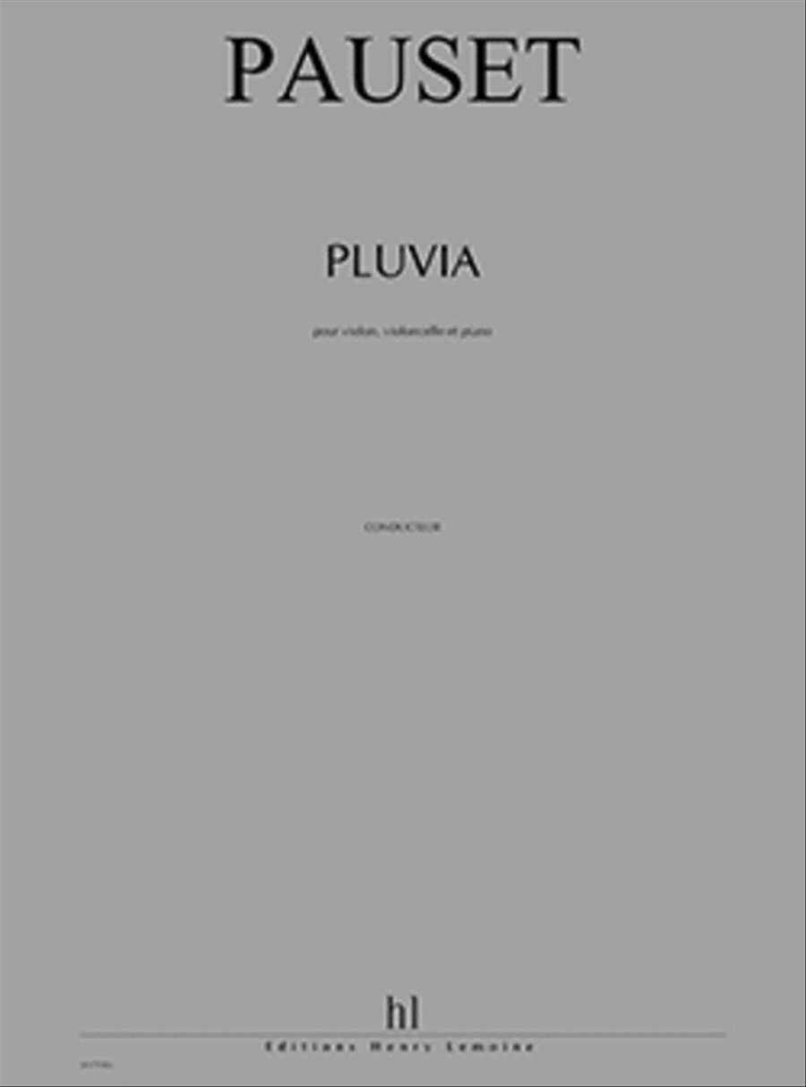 Pluvia Piano Trio scores gallery preview page 1