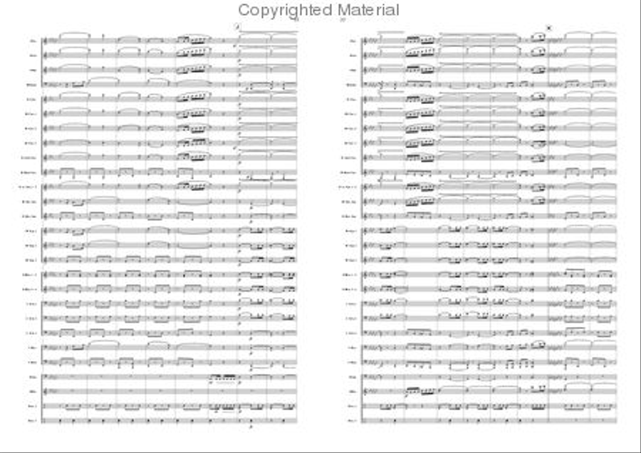 L'Entracte Concert Band scores gallery preview page 11