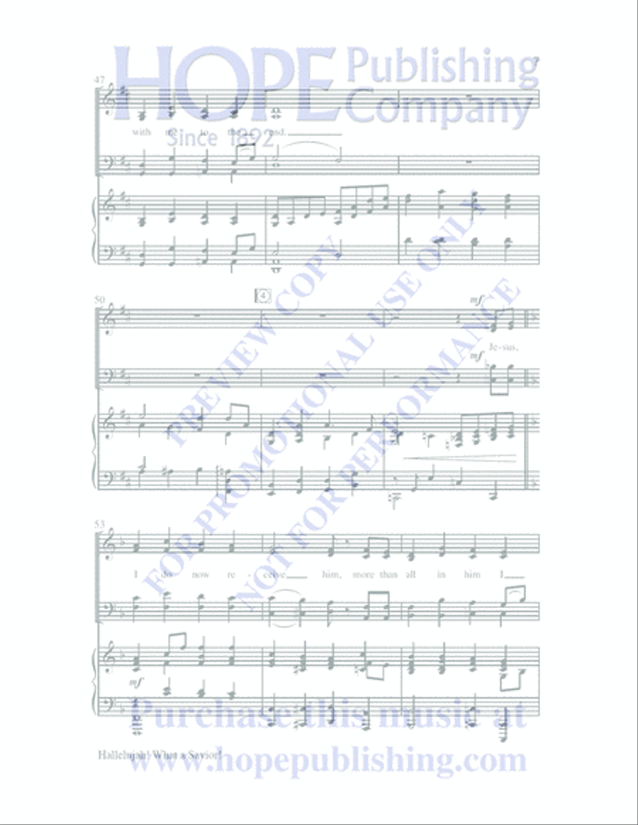 My Savior's Love My Savior's Love Listening CD scores gallery preview page 9