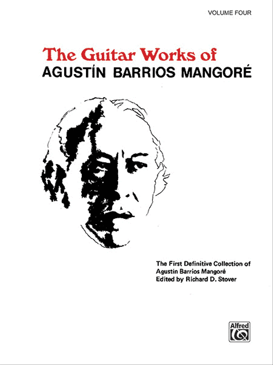 Guitar Works of Agustin Barrios Mangore, Volume 4 Classical Guitar scores gallery preview page 1