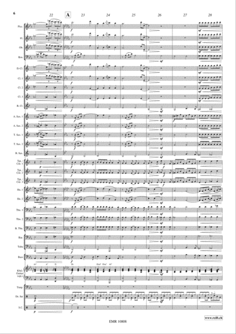 Gershwin Medley Gershwin Medley Concert Band scores gallery preview page 7