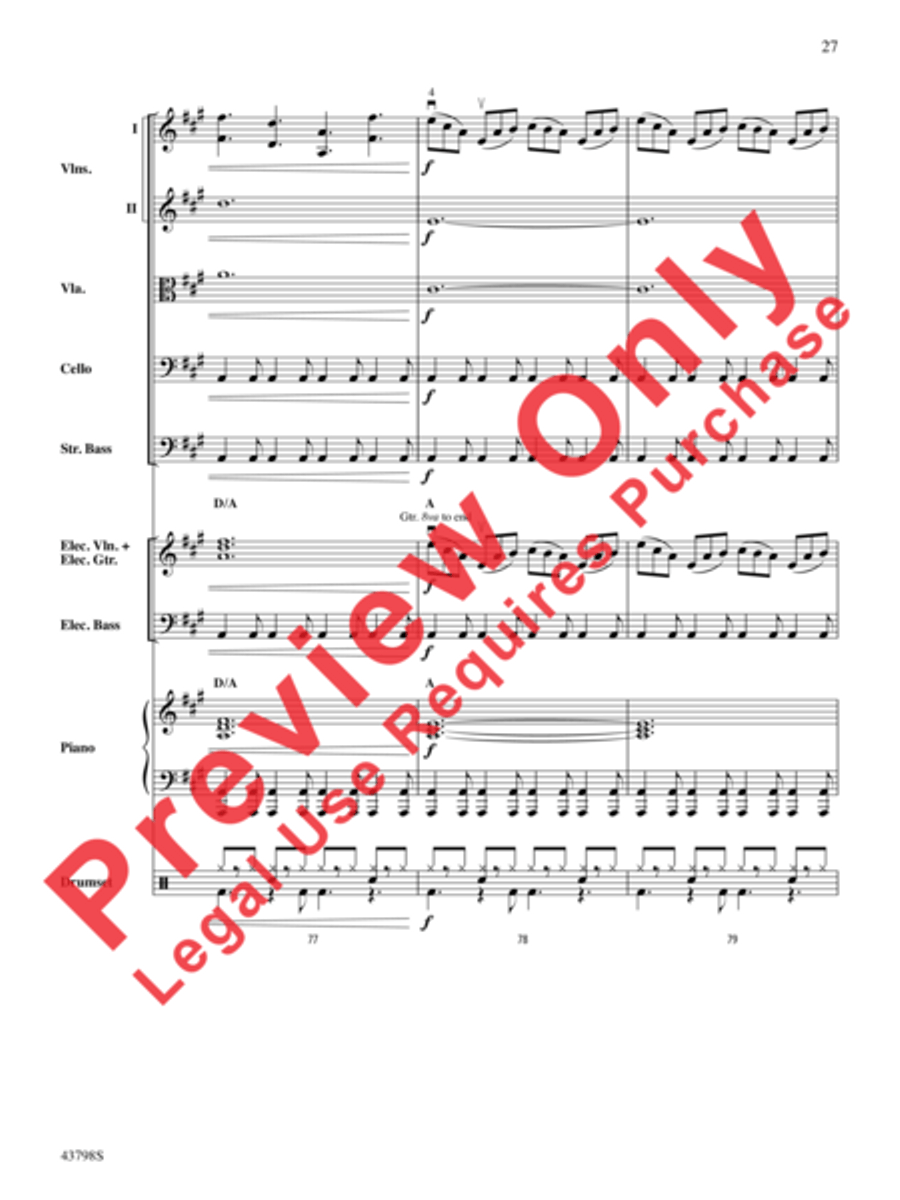 Siberian Sleigh Ride Siberian Sleigh Ride String Orchestra scores gallery preview page 21
