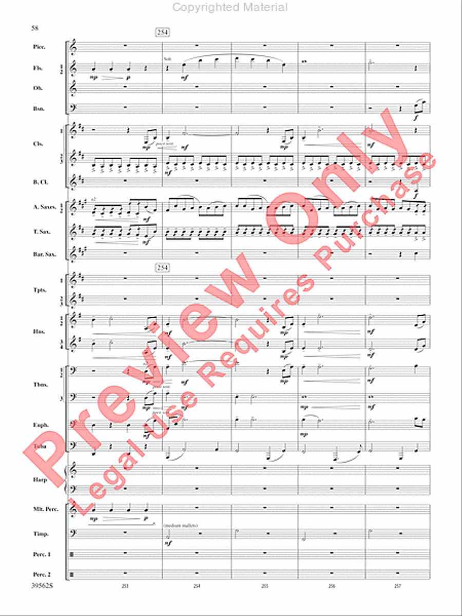 The Complete Harry Potter Concert Band scores gallery preview page 59