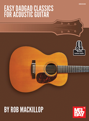 Book cover for Easy DADGAD Classics for Acoustic Guitar
