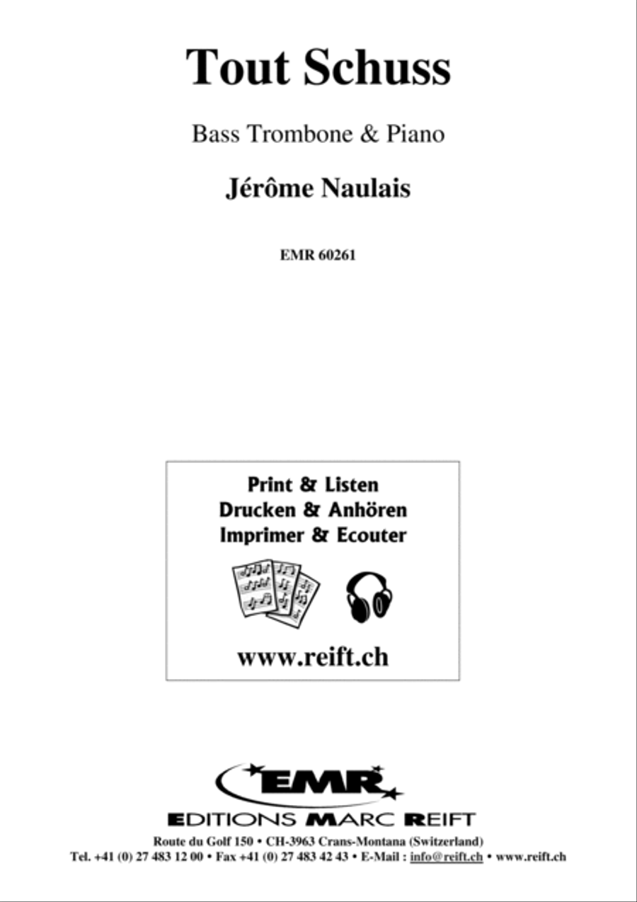 Tout Schuss Tout Schuss Bass Trombone scores gallery preview page 2