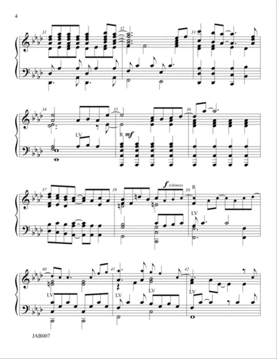 You've Got A Friend Handbell Choir scores gallery preview page 4