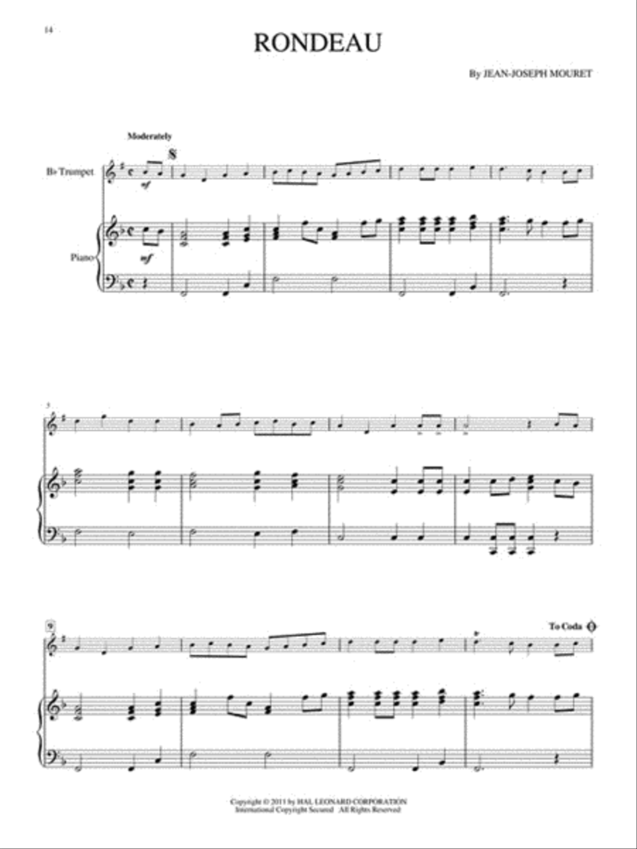 Wedding Trumpet Solos Trumpet Solo scores gallery preview page 5