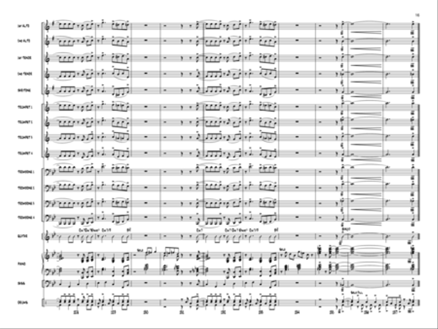 Twice As Cool Jazz Ensemble scores gallery preview page 16