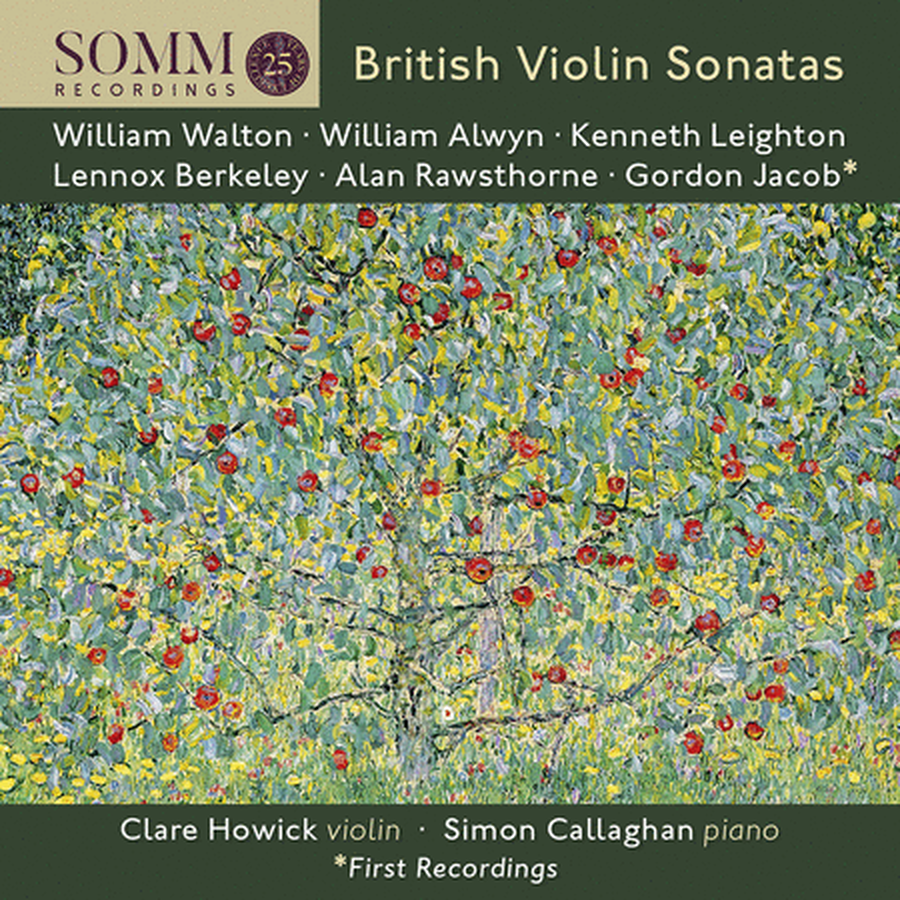 Clare Howick & Simon Callaghan: British Violin Sonatas