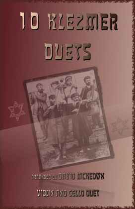 Book cover for 10 Klezmer Duets for Violin and Cello