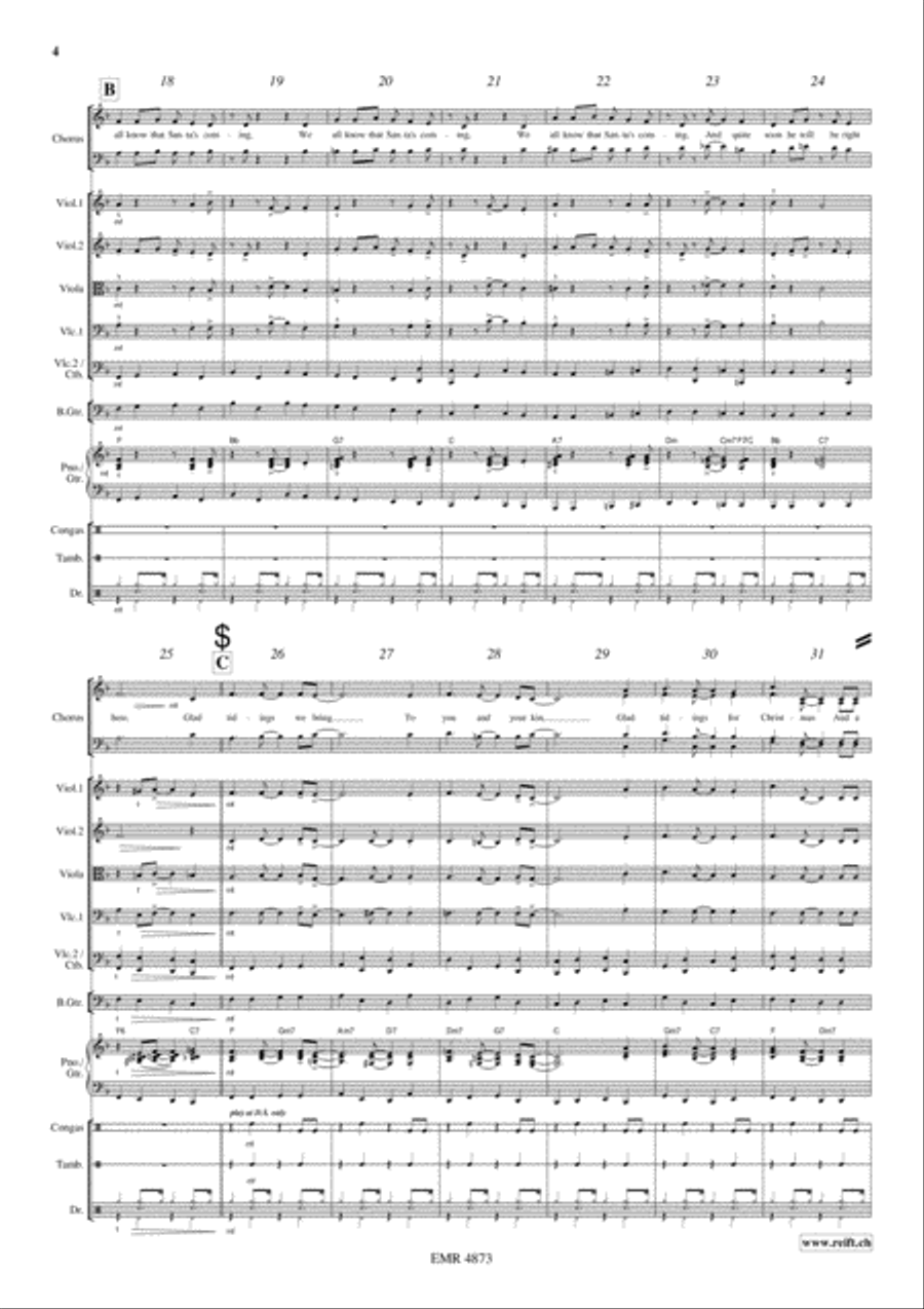 A Merry Christmas A Merry Christmas String Orchestra scores gallery preview page 5