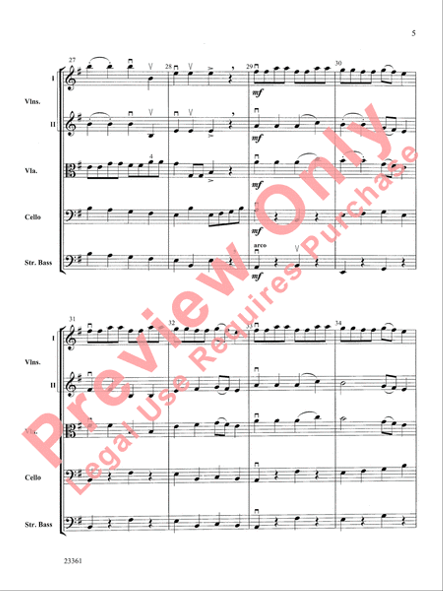 Spin, Dreidel, Spin String Orchestra scores gallery preview page 6
