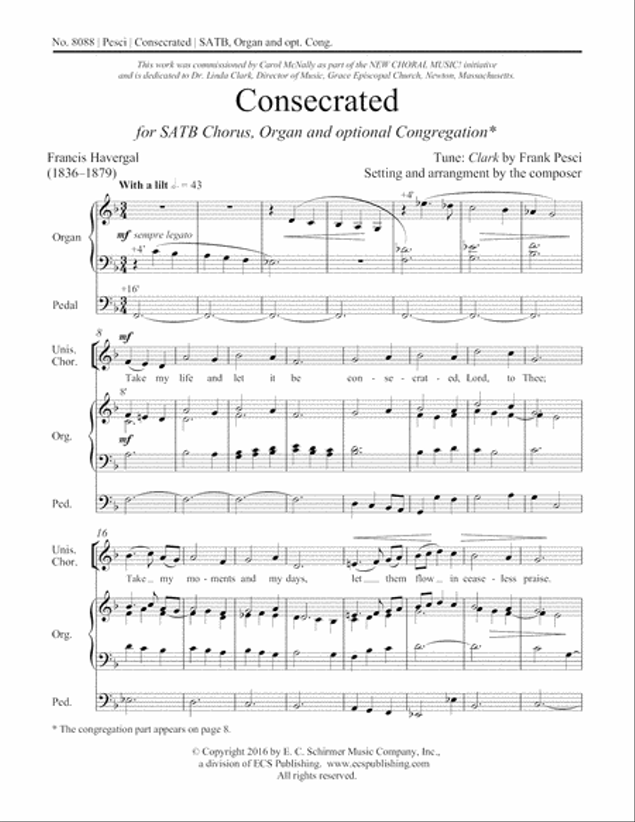 Consecrated 4-Part scores gallery preview page 2