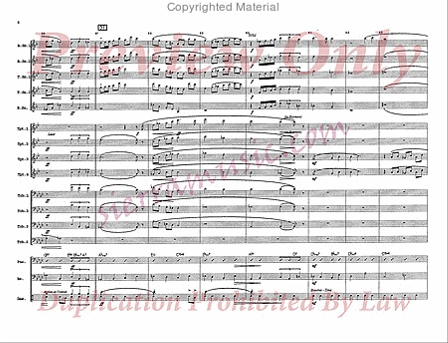 Wave Jazz Ensemble scores gallery preview page 9