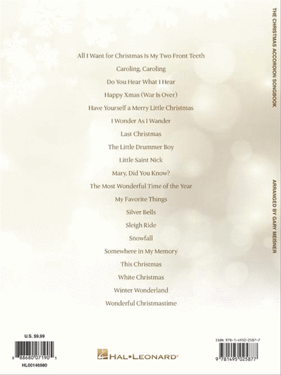 The Christmas Accordion Songbook Accordion scores gallery preview page 6