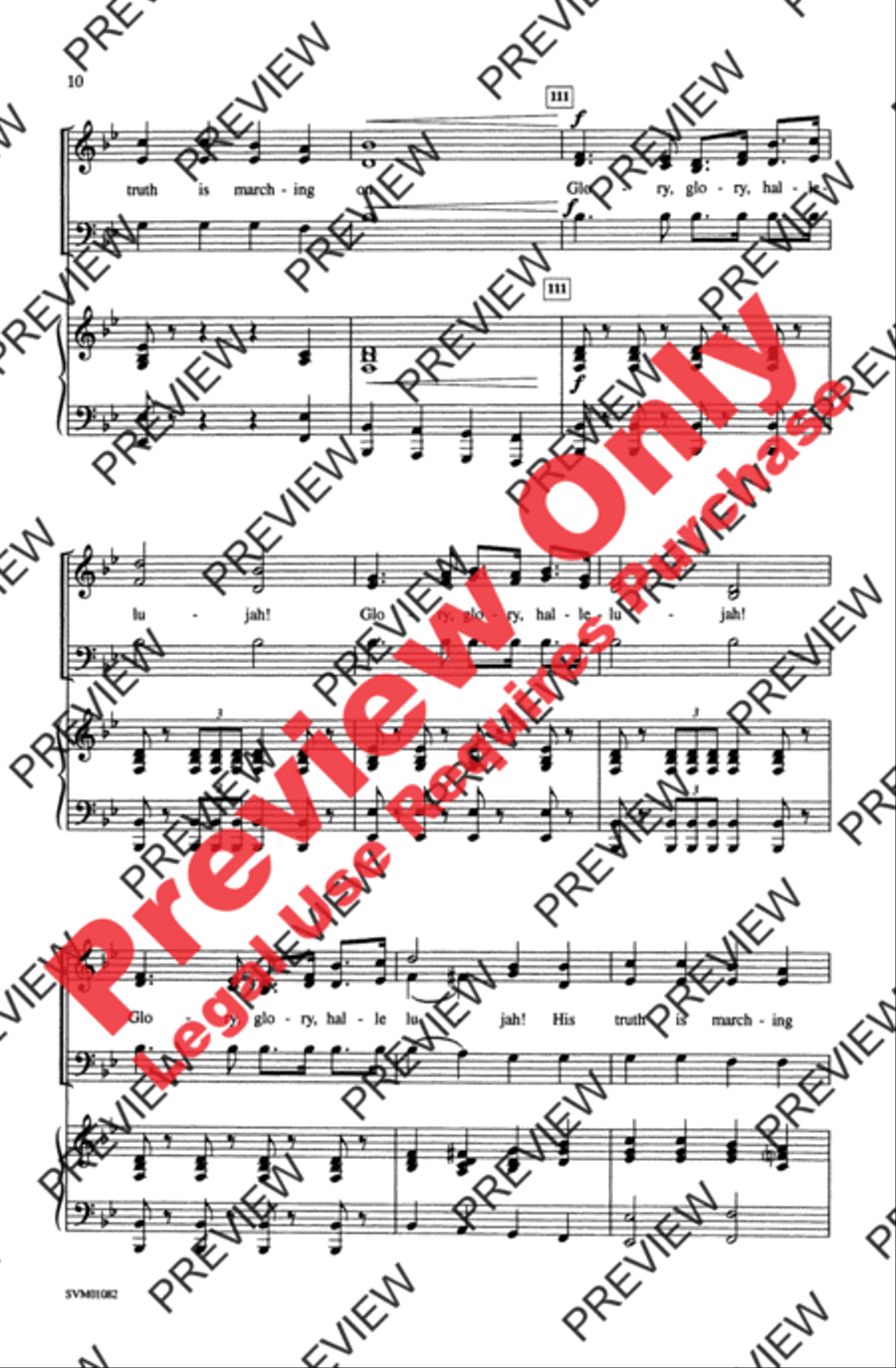 An American Celebration An American Celebration 3-Part scores gallery preview page 10