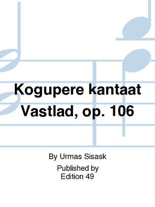 Kogupere kantaat Vastlad, op. 106