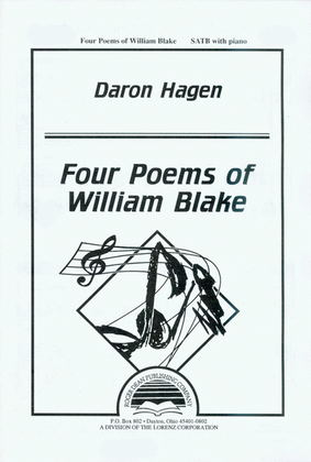 Book cover for Four Poems of William Blake