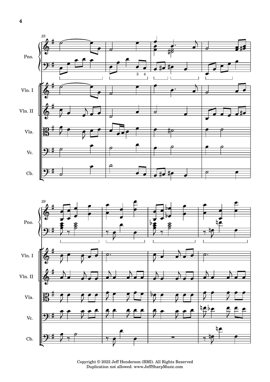 Irish Blessing Cello scores gallery preview page 6