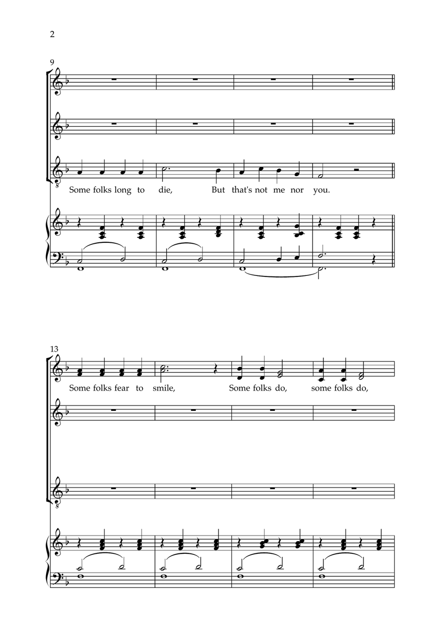 Some Folks Some Folks 3-Part scores gallery preview page 2