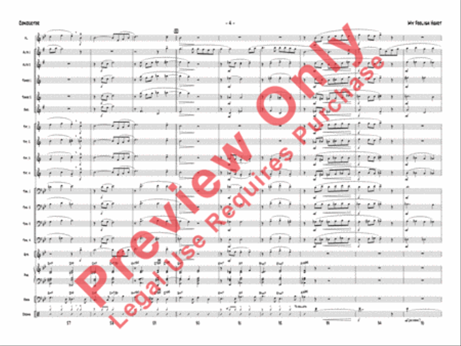 My Foolish Heart Jazz Ensemble scores gallery preview page 7