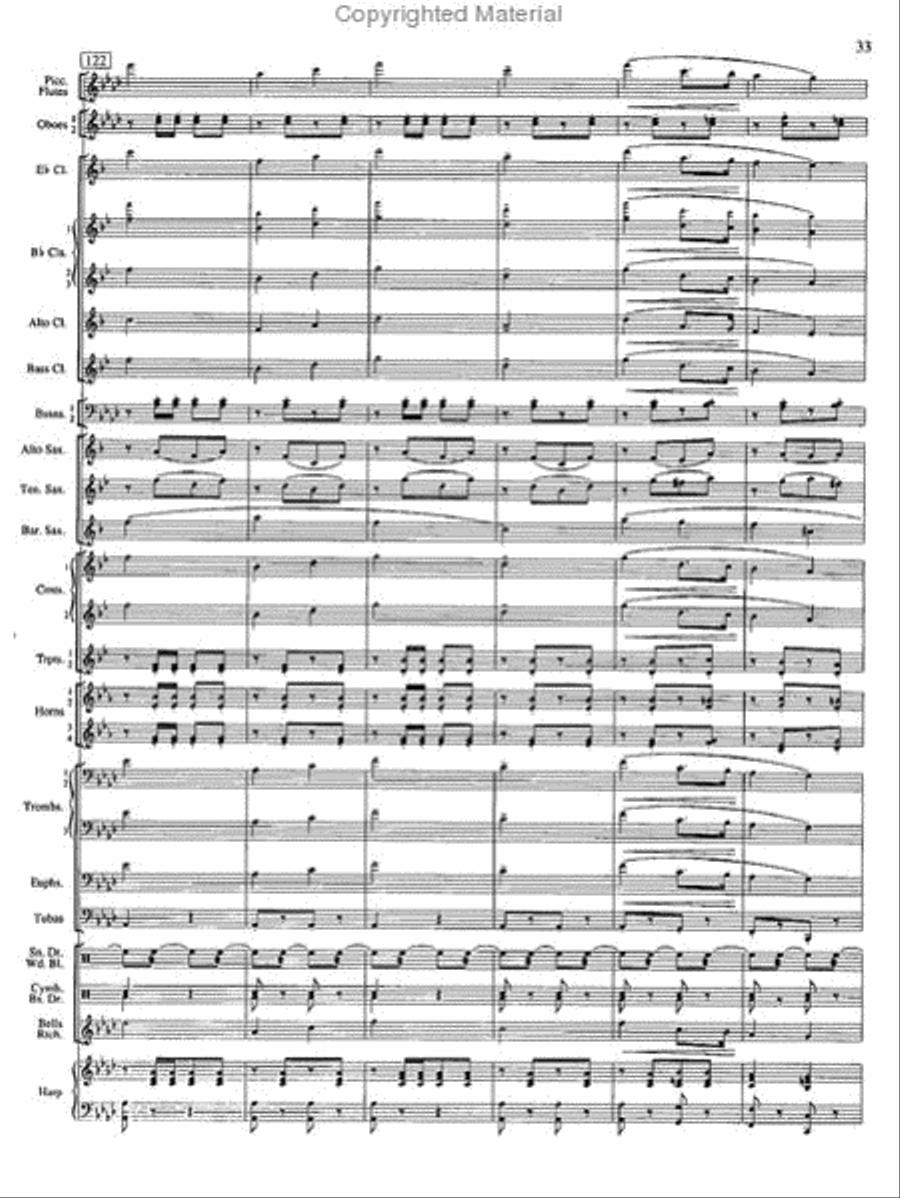 The Fairest of the Fair Concert Band scores gallery preview page 22