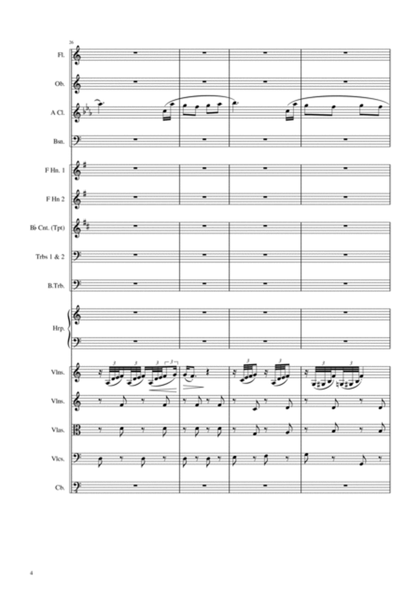 The Force of Destiny Overture arranged for Clarinet solo and orchestra
